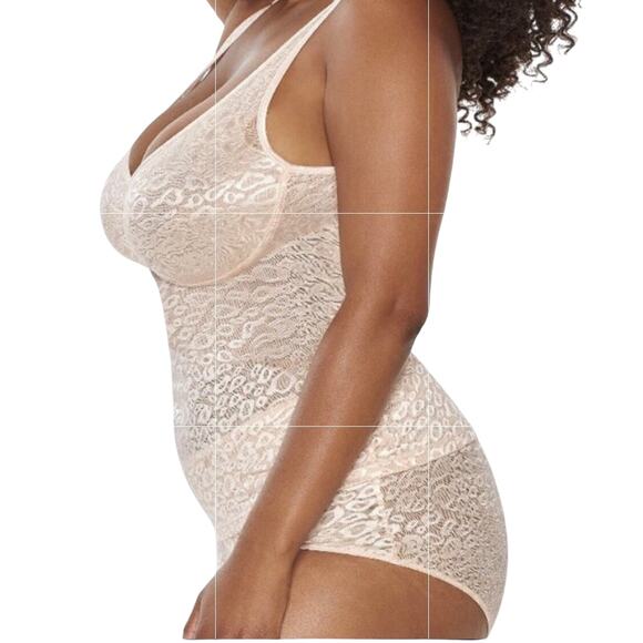 Ruby Ribbon Allure Cami and Allure Brief Set Shell 34 and M - Picture 2 of 7